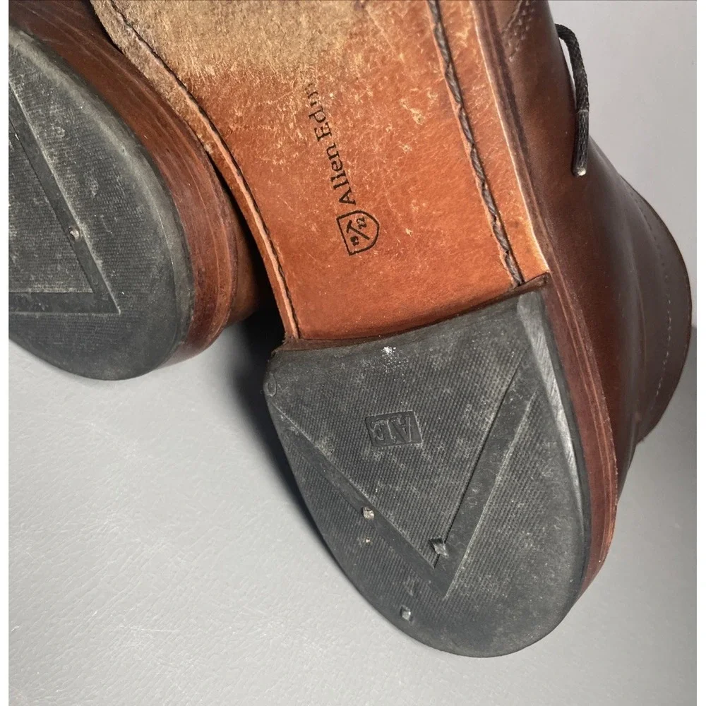 Allen Edmonds Dundee 2.0 Chukka Brown Leather Ankle Dress Boots Men's 9 D